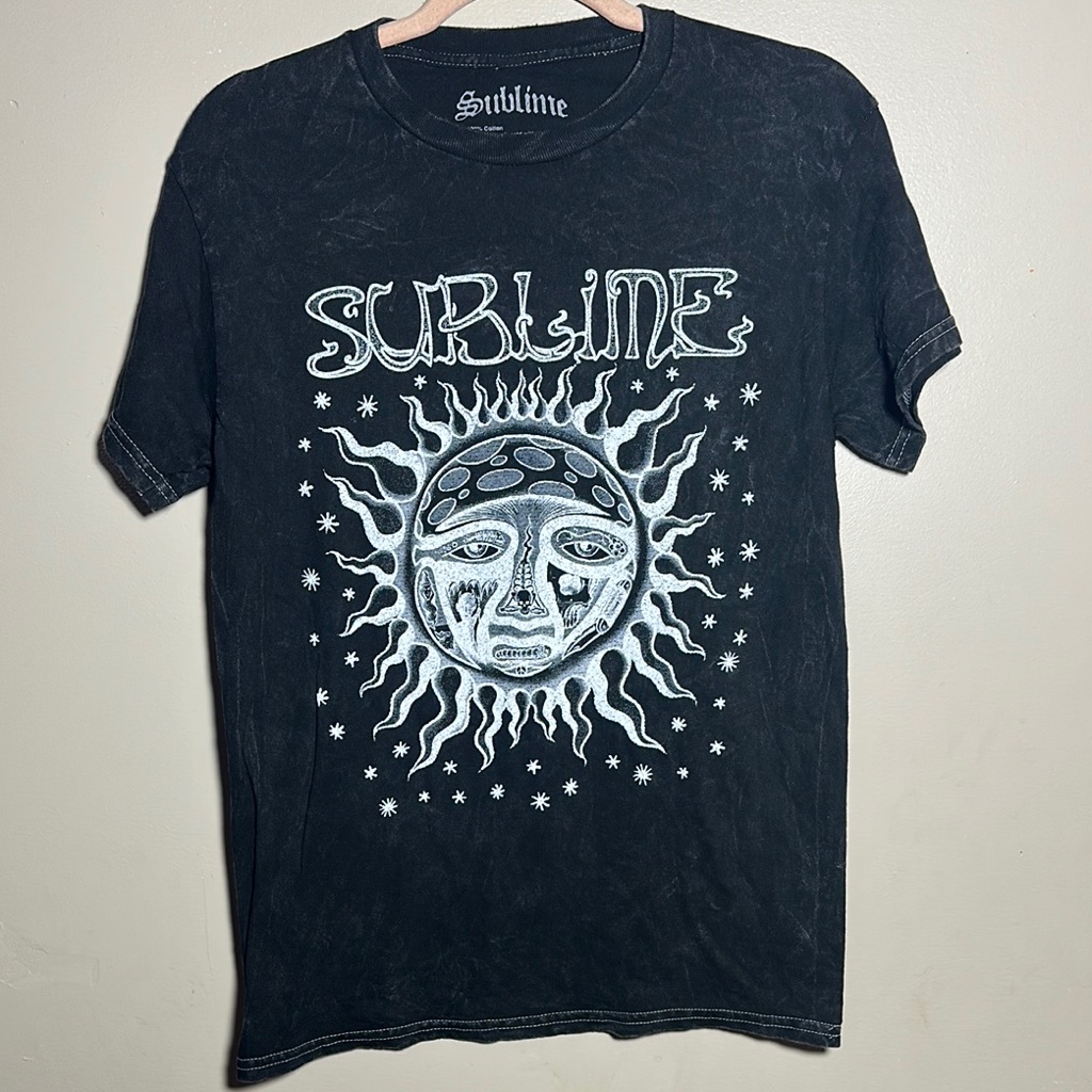 Sublime Black Graphic Tee | Small
